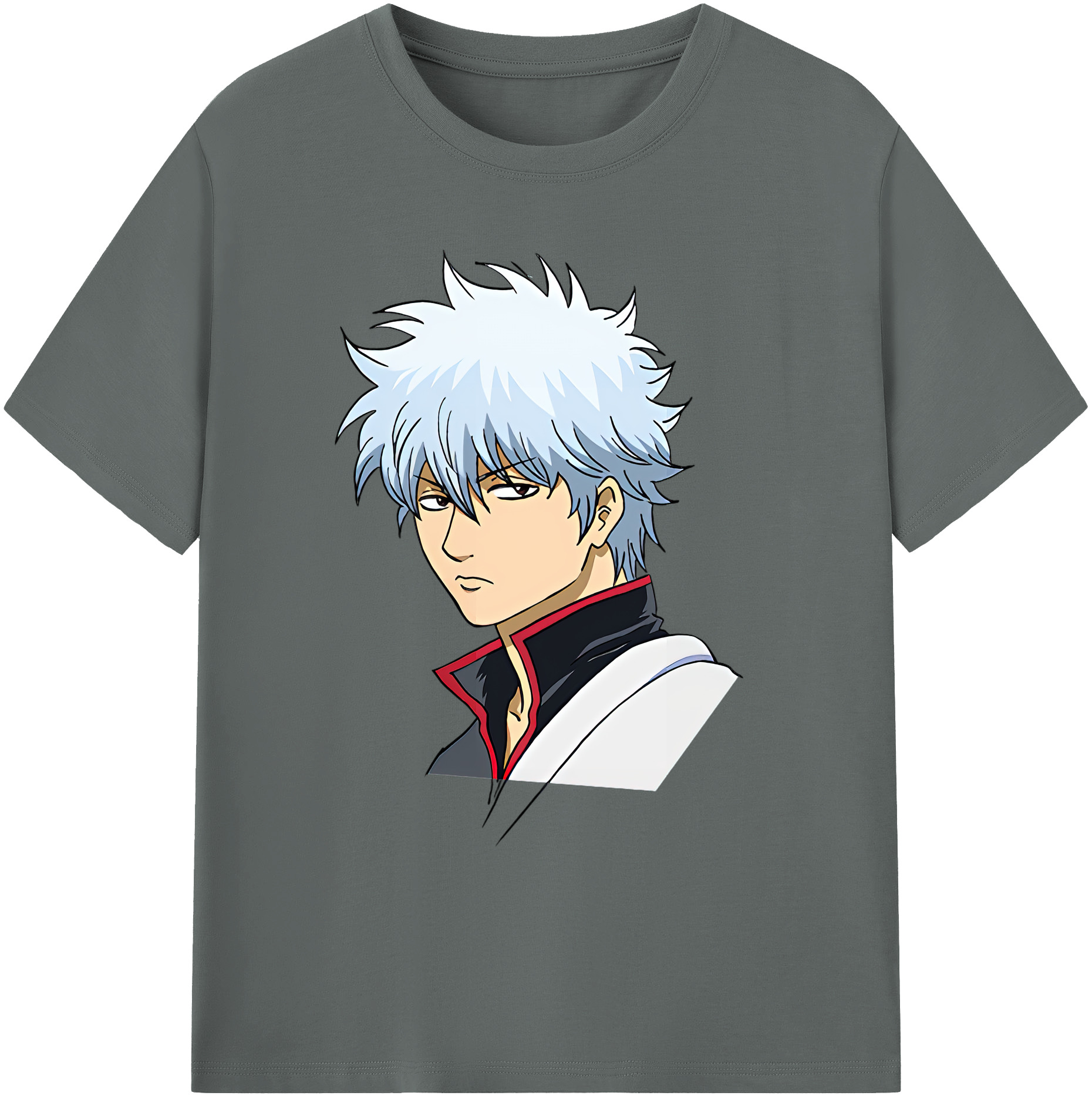 （画像用） ぎんたま 坂田銀時（さかたぎんとき） 神楽 志村新八（しむら しんぱち） GINTAMA Sakata Gintoki Kagura Shimura Shinpachi 綿100％ メンズ半袖Tシャツ｜肌触りやわらか＆通気性